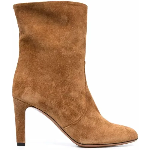 Braune Casual Ankle Boots , Damen, Größe: 41 1/2 EU - Bally - Modalova