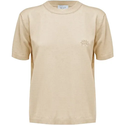 Venice Knit T-Shirt , female, Sizes: M, 2XS, S, XS - MVP wardrobe - Modalova