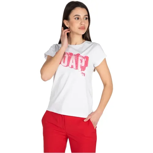 Annuvular T-Shirt , Damen, Größe: XS - pinko - Modalova