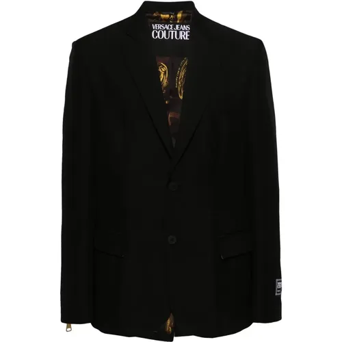 Casual Blazer , male, Sizes: L - Versace Jeans Couture - Modalova