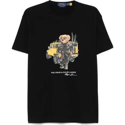 Polo Bear' t-shirt , Herren, Größe: XL - Ralph Lauren - Modalova