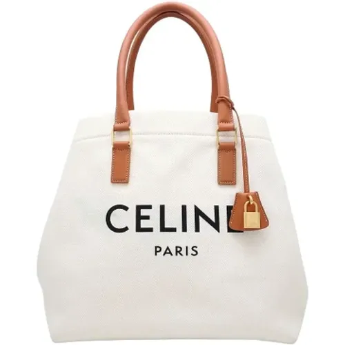 Pre-owned Canvas celine-bags , female, Sizes: ONE SIZE - Celine Vintage - Modalova