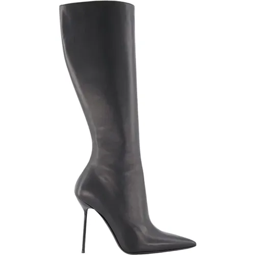 Lidia 110mm Leather Stiletto Boots , female, Sizes: 5 UK, 2 UK, 6 UK - Paris Texas - Modalova