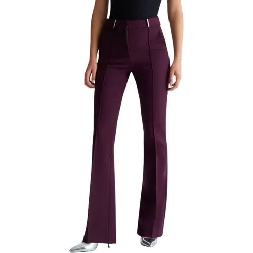 Flare Stretch Hose im Array-Stil , Damen, Größe: M - Liu Jo - Modalova