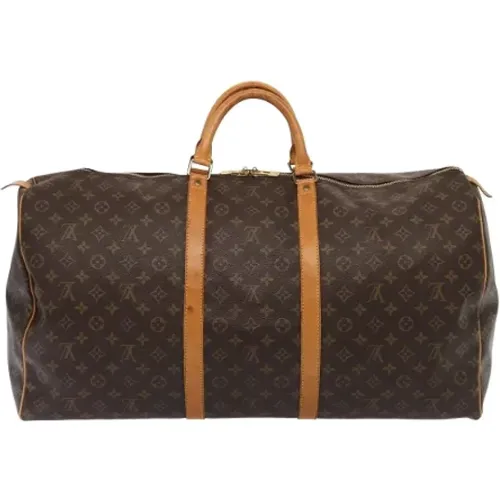 Pre-owned Canvas travel-bags , female, Sizes: ONE SIZE - Louis Vuitton Vintage - Modalova