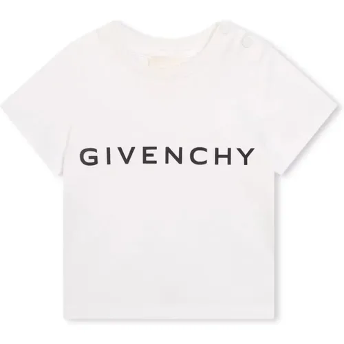Kinder Weißes T-Shirt mit 4G-Druck - Givenchy - Modalova