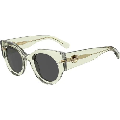 Trendige Retro Cat-Eye Sonnenbrille - Chiara Ferragni Collection - Modalova