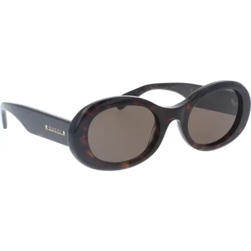 Stilvolle Sonnenbrille mit einzigartigem Design - Gucci - Modalova