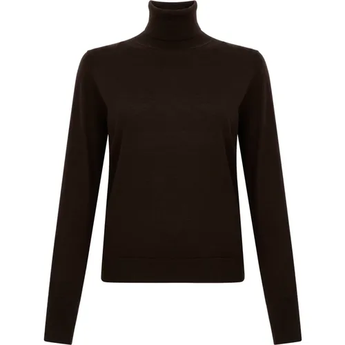 Braune Pullover Kollektion , Damen, Größe: M - Seventy - Modalova