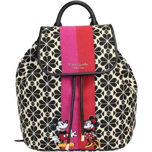 Blumen Jacquard Canvas Klapp-Rucksack - Kate Spade - Modalova