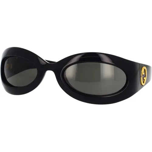 Ikone Sonnenbrille Gg1247S 001 - Gucci - Modalova