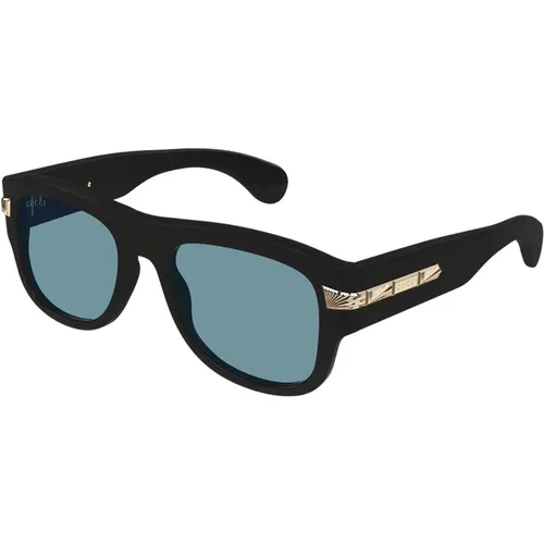 Quadratische Runde Sonnenbrille Gg1517S 002,Stylische Sonnenbrille Gg1517S - Gucci - Modalova