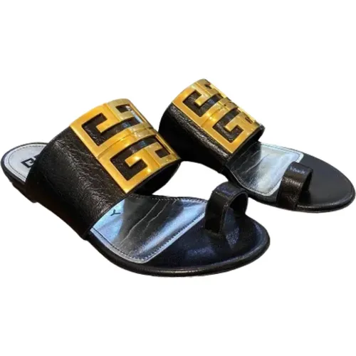 Pre-owned Leather sandals , female, Sizes: 5 1/2 UK - Givenchy Pre-owned - Modalova