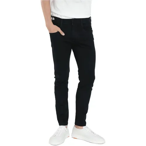 Elegant Slim-Fit Jeans , male, Sizes: W36 - Replay - Modalova