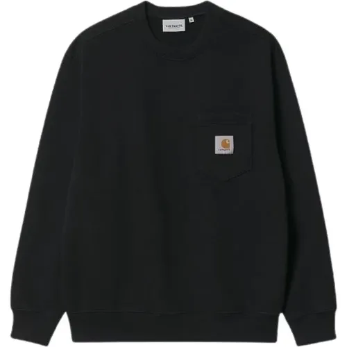Schwarze Pullover für Männer , Herren, Größe: L - Carhartt WIP - Modalova