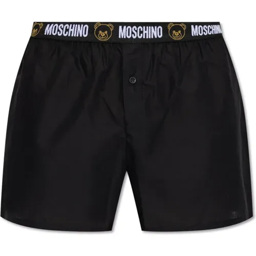 Boxershorts mit Logo , Herren, Größe: 2XL - Moschino - Modalova