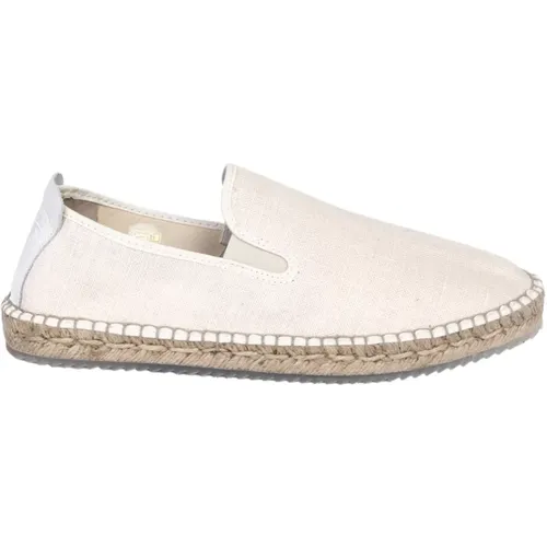 Flache Schuhe für Sommeroutfits , Herren, Größe: 40 EU - Espadrilles - Modalova