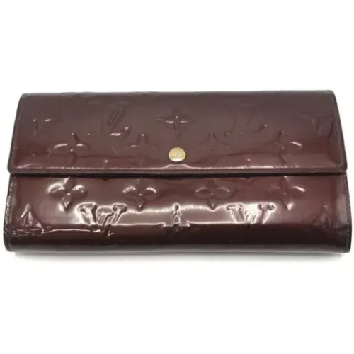 Pre-owned Leather wallets , female, Sizes: ONE SIZE - Louis Vuitton Vintage - Modalova