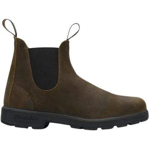 Men's Olive Ankle Boots Aw23 , male, Sizes: 8 UK, 9 UK - Blundstone - Modalova