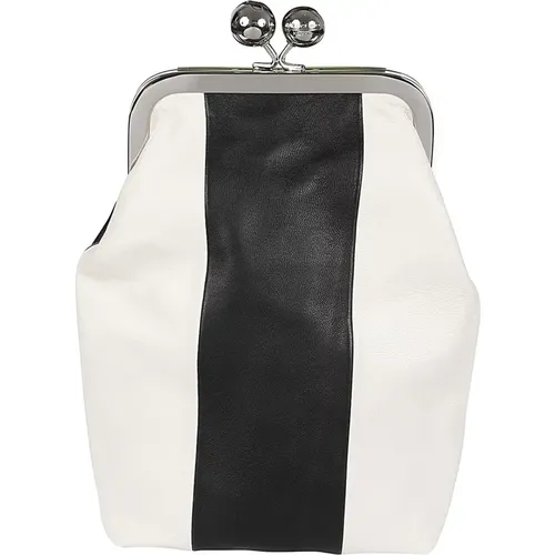 Stylish Leather Handbag , female, Sizes: ONE SIZE - Max Mara Weekend - Modalova