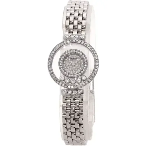 Pre-owned White Gold watches , female, Sizes: ONE SIZE - Chopard Pre-owned - Modalova