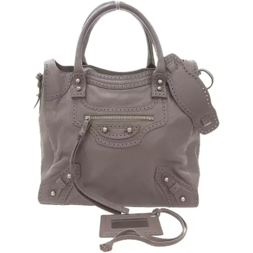 Pre-owned Leather balenciaga-bags , female, Sizes: ONE SIZE - Balenciaga Vintage - Modalova