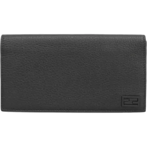 Pre-owned Leather wallets , female, Sizes: ONE SIZE - Fendi Vintage - Modalova