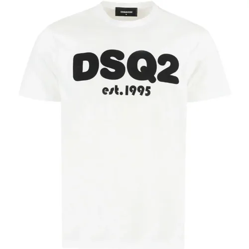 Basic T-Shirt , male, Sizes: XS, XL, S - Dsquared2 - Modalova