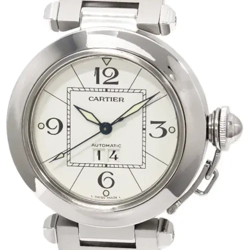 Pre-owned Metal watches , female, Sizes: ONE SIZE - Cartier Vintage - Modalova