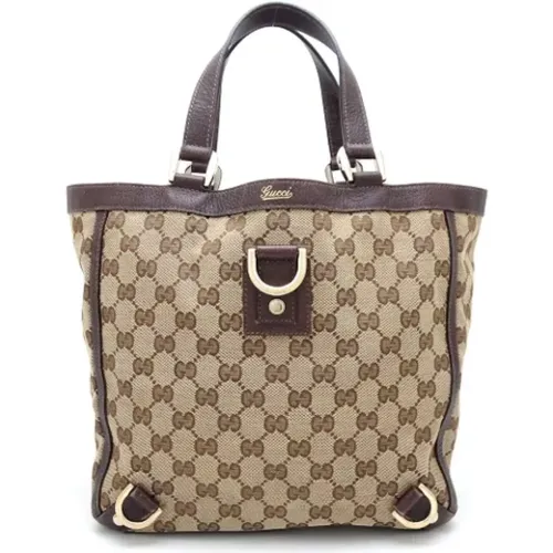 Pre-owned Canvas gucci-bags , female, Sizes: ONE SIZE - Gucci Vintage - Modalova