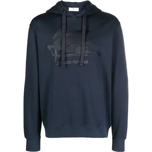 Darkblue Sweatshirt Noos , male, Sizes: S, M, XL - ETRO - Modalova
