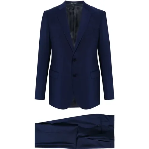 Wool suit , male, Sizes: 3XL, L, 2XL, XL - Emporio Armani - Modalova