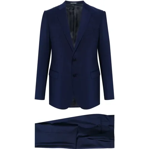 Wool suit , male, Sizes: L, 2XL - Emporio Armani - Modalova