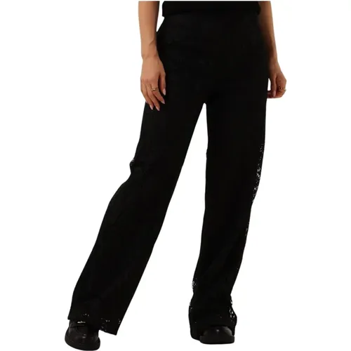 Schwarze Elegante Pantalon , Damen, Größe: S - Twinset - Modalova