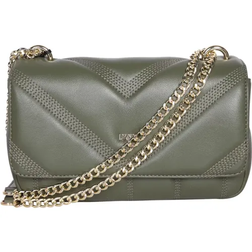 Padded Becca Bag with Chain-link Straps , female, Sizes: ONE SIZE - DKNY - Modalova