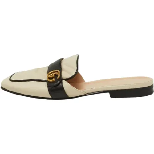 Pre-owned Leather mules , female, Sizes: 5 UK - Gucci Vintage - Modalova