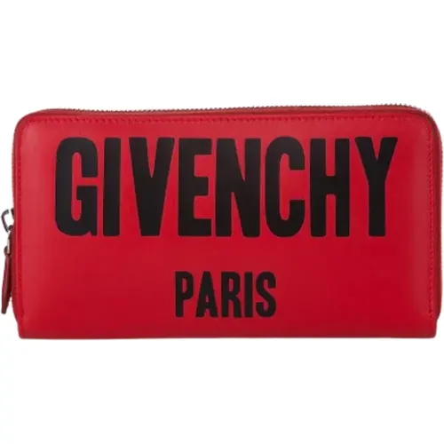 Pre-owned Leather wallets , female, Sizes: ONE SIZE - Givenchy Pre-owned - Modalova