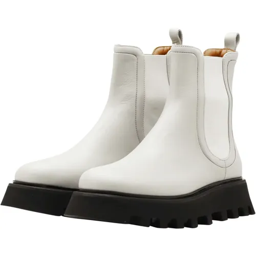 Ice Leather Chelsea Boots , female, Sizes: 3 UK, 7 UK, 4 UK, 6 UK, 5 UK, 8 UK - Pomme D'or - Modalova