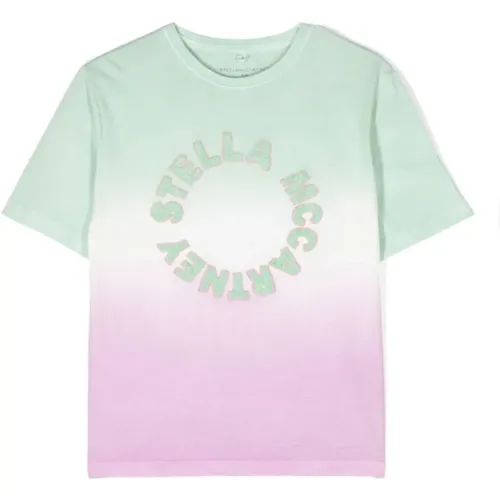 T-Shirt mit Farbverlauf - Stella Mccartney - Modalova