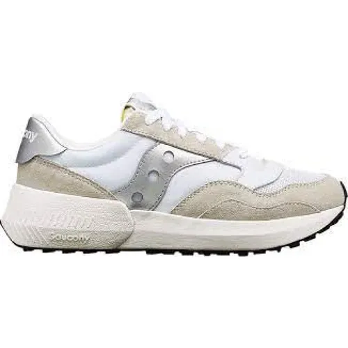 White/Silver Jazz NXT Sneakers , female, Sizes: 5 1/2 UK, 2 1/2 UK, 4 UK, 3 UK, 6 1/2 UK, 5 UK - Saucony - Modalova