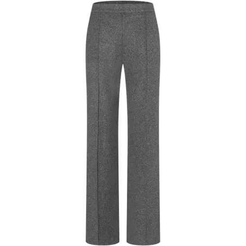 Grey Straight Leg Pants , female, Sizes: XS - MAC - Modalova