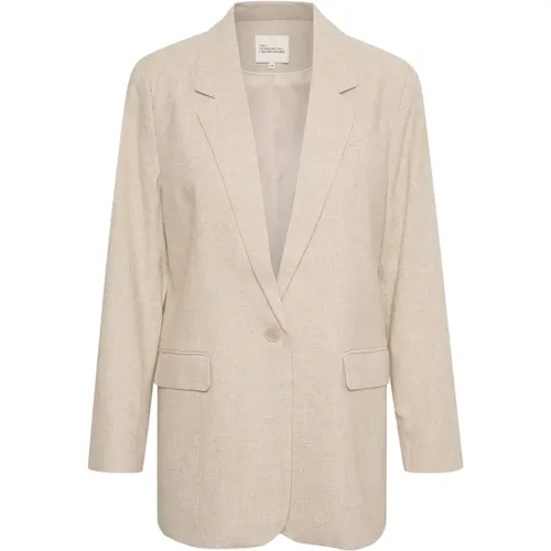 Lavitamw Blazer Jacke Haferflocken - My Essential Wardrobe - Modalova