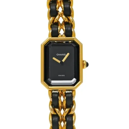 Pre-owned Yellow Gold watches , female, Sizes: ONE SIZE - Chanel Vintage - Modalova