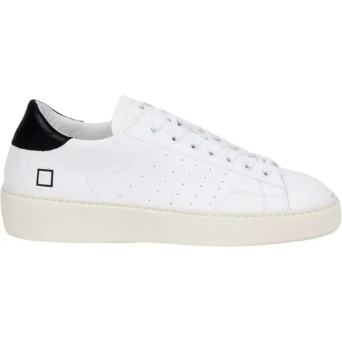 Levante White and Black Sneakers , male, Sizes: 12 UK, 13 UK - D.a.t.e. - Modalova