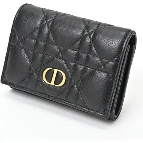 Pre-owned Leather wallets , female, Sizes: ONE SIZE - Dior Vintage - Modalova