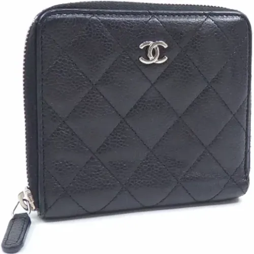 Pre-owned Leather wallets , female, Sizes: ONE SIZE - Chanel Vintage - Modalova