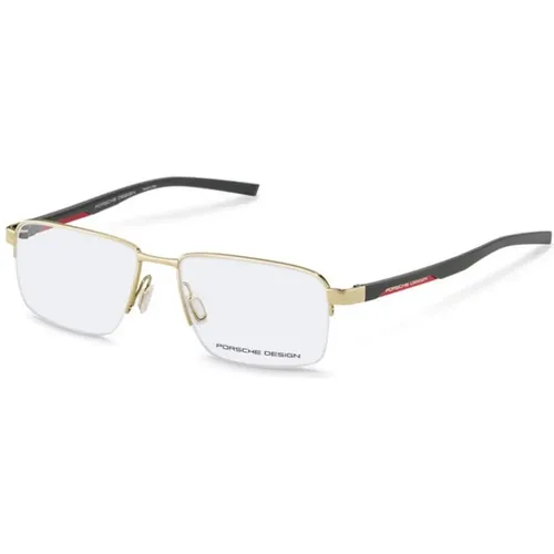 Gold Grau Grün Rot Sonnenbrille , unisex, Größe: 56 MM - Porsche Design - Modalova