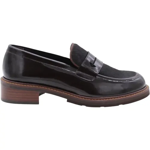 Classic Morillo Mocassin Shoes , female, Sizes: 4 UK, 7 UK - Pertini - Modalova