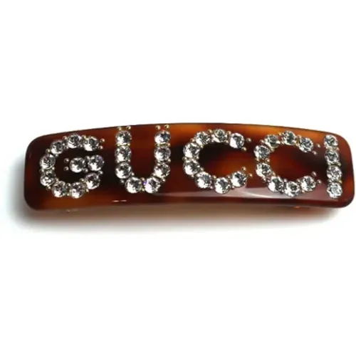 Pre-owned Plastic hair-accessories , female, Sizes: ONE SIZE - Gucci Vintage - Modalova