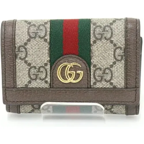 Pre-owned Multicolored Leather Wallet , female, Sizes: ONE SIZE - Gucci Vintage - Modalova